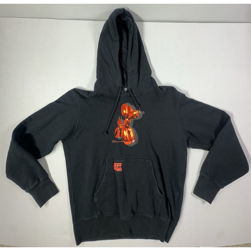 Jeff Koons x UNIQLO Balloon Dog Hoodie Black XS‎ Qatar Children's Museum Collab